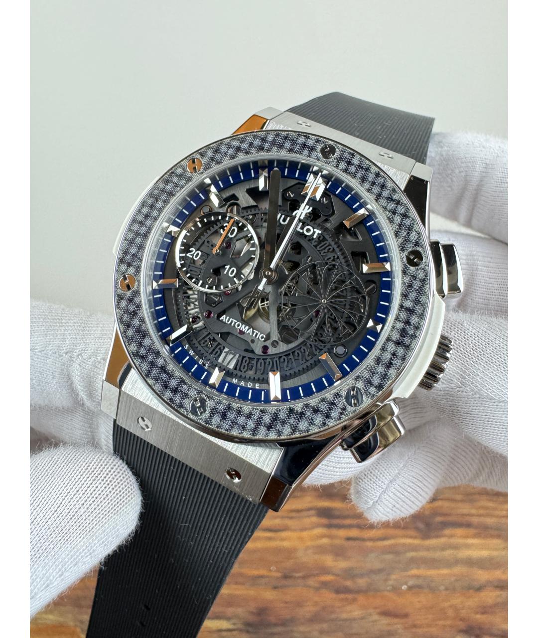 HUBLOT Черные часы, фото 3