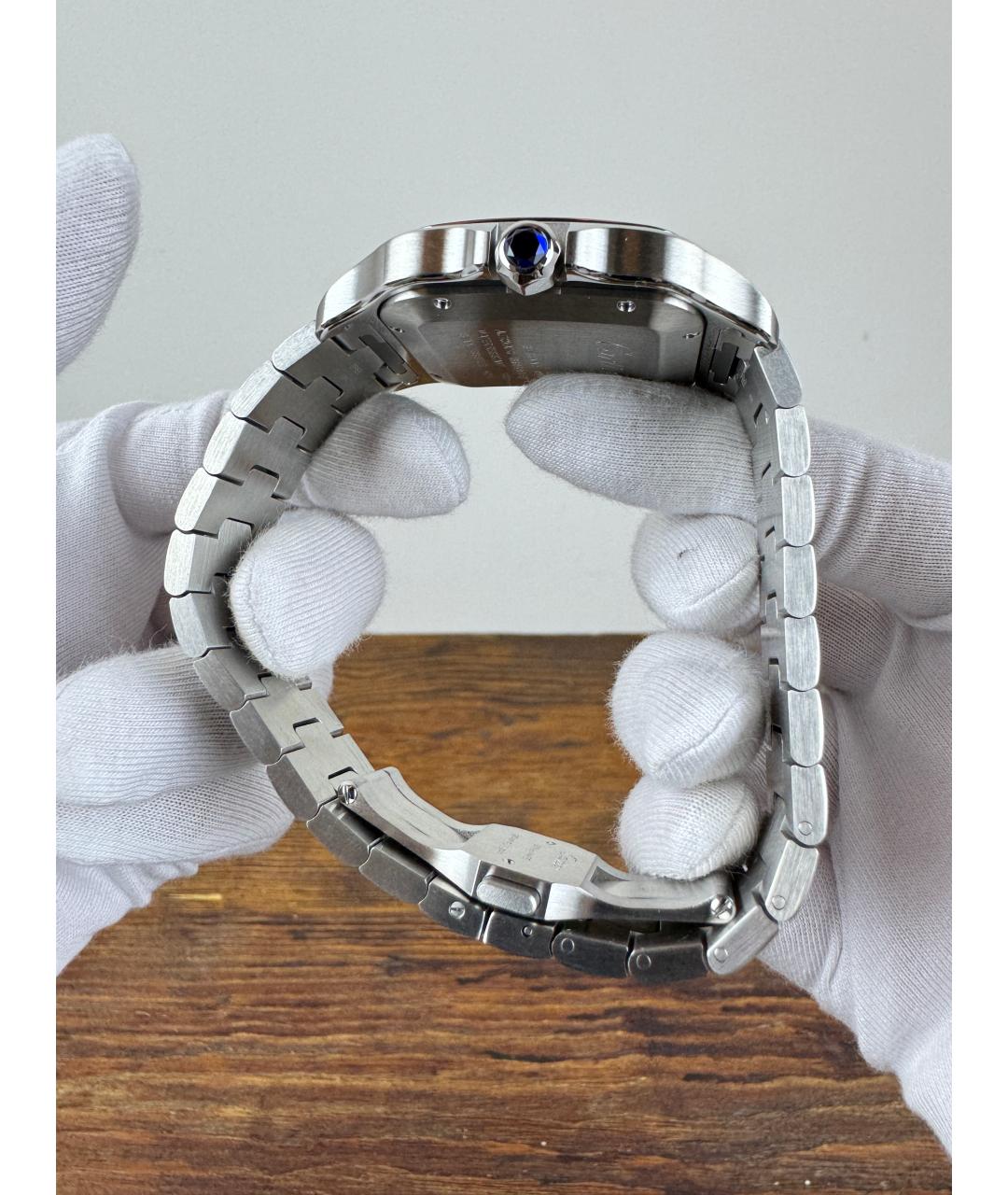 CARTIER Зеленые часы, фото 8