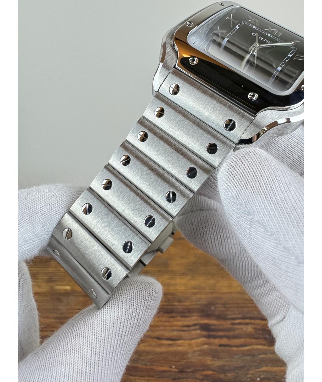 CARTIER Зеленые часы, фото 6