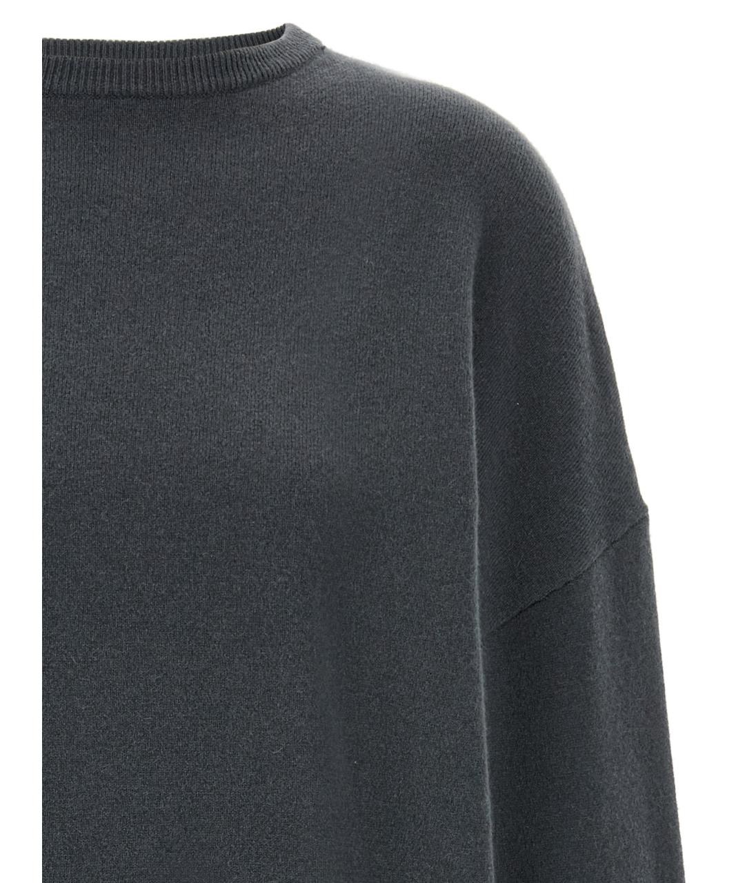 EXTREME CASHMERE Антрацитовый кашемировый джемпер / свитер, фото 3