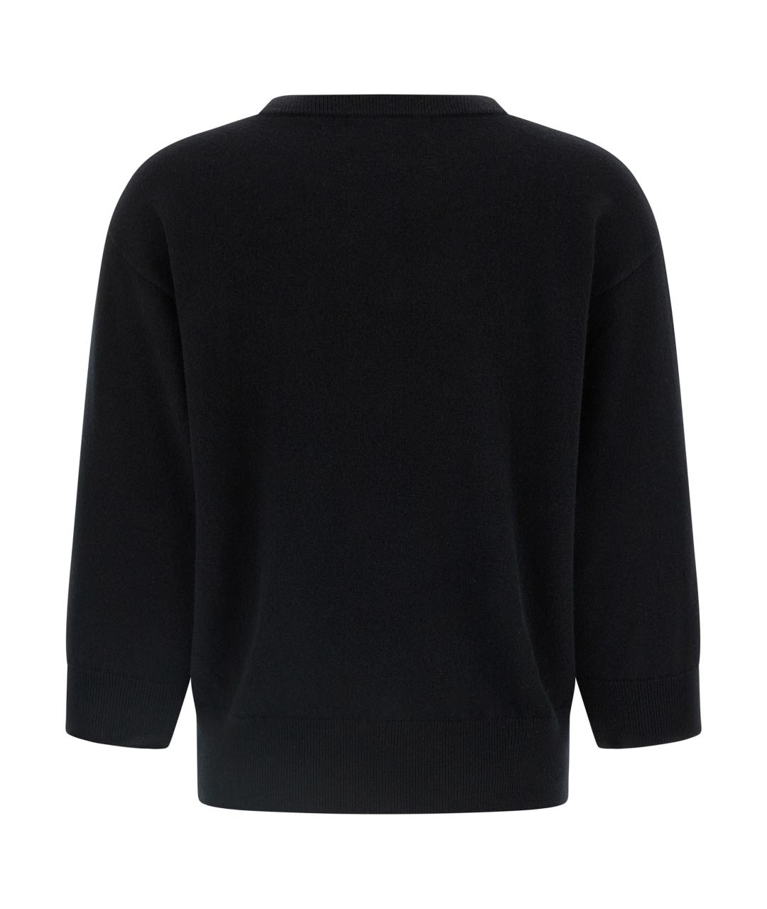EXTREME CASHMERE Темно-синий кашемировый джемпер / свитер, фото 2