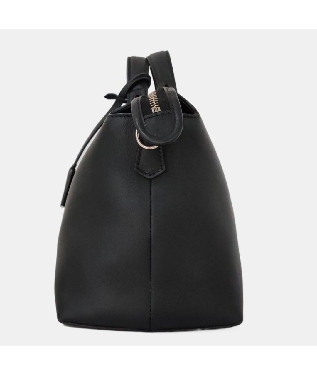 FENDI Черная кожаная сумка через плечо, фото 2