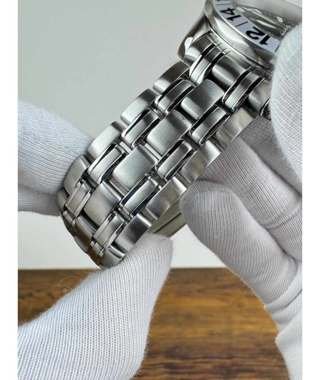 OMEGA Черные часы, фото 7