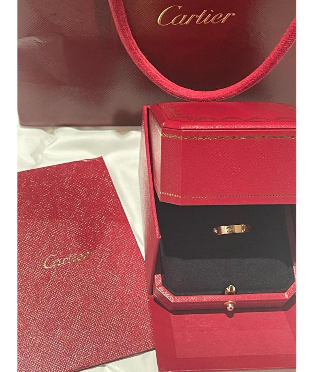 CARTIER Розовое кольцо из розового золота, фото 2