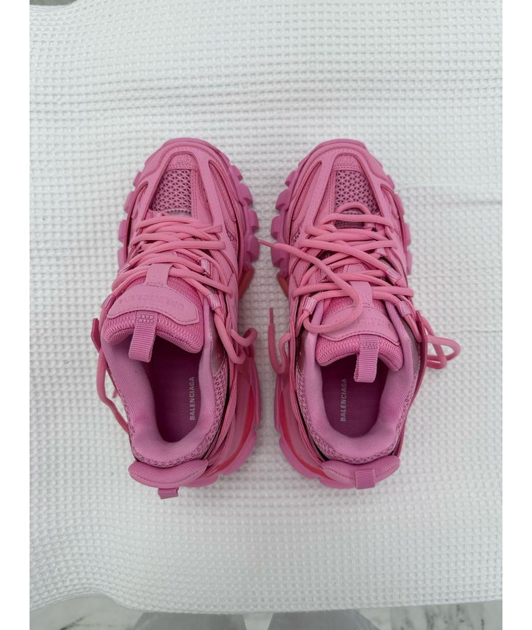 BALENCIAGA Розовые кроссовки, фото 3