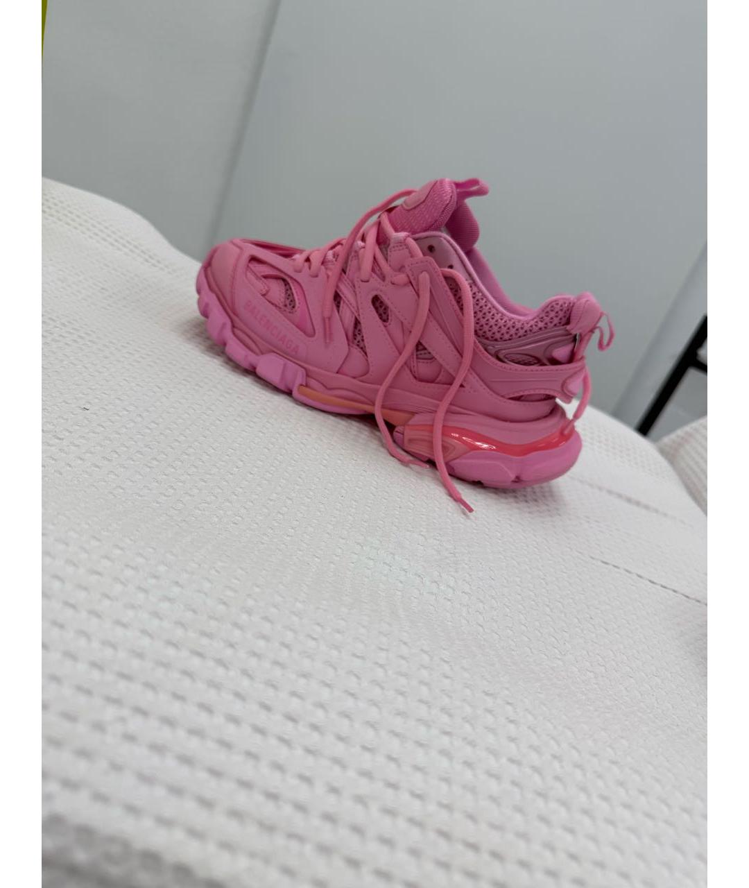 BALENCIAGA Розовые кроссовки, фото 5