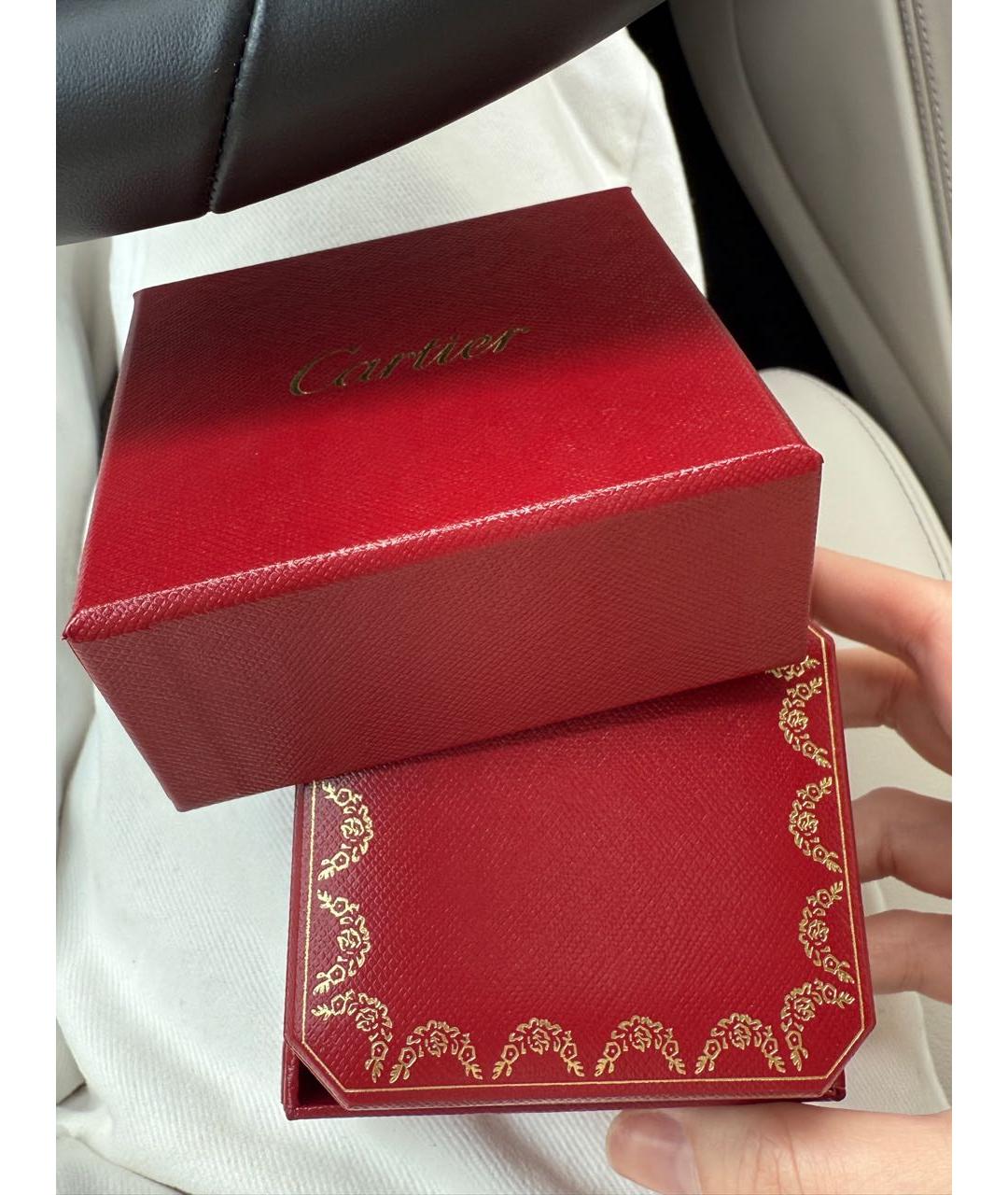 CARTIER Золотые серьги из розового золота, фото 3