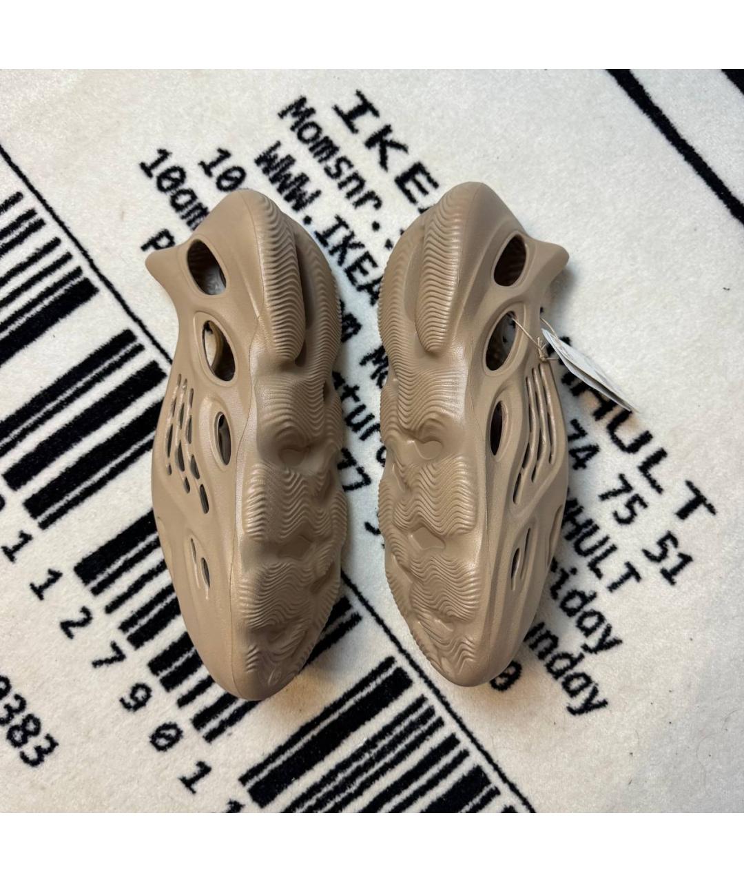 ADIDAS YEEZY Бежевые шлепанцы, фото 3