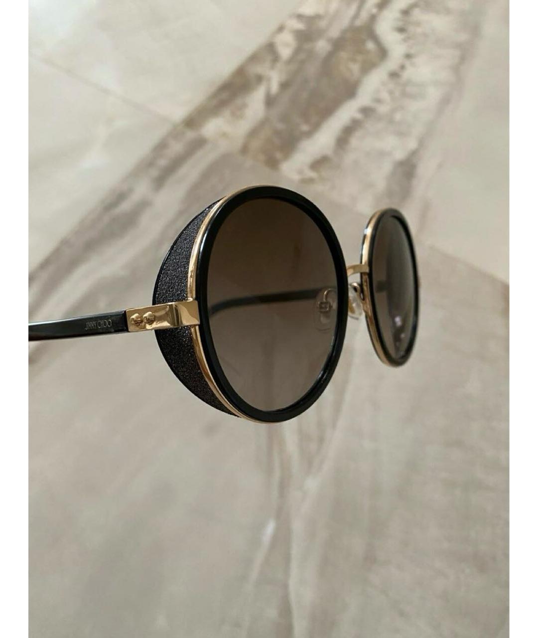 JIMMY CHOO Коричневые солнцезащитные очки, фото 3