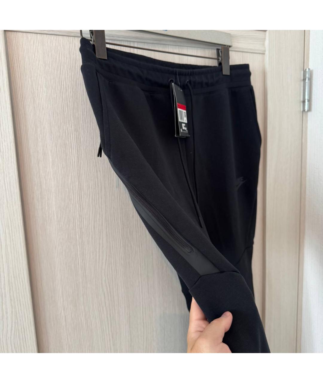 NIKE Черные классические брюки, фото 4