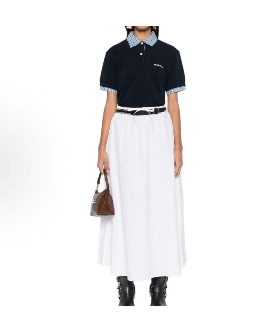 MIU MIU Черная рубашка, фото 2