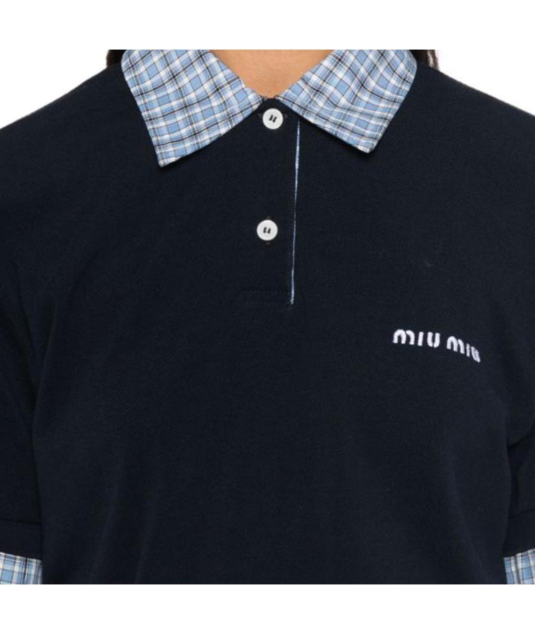 MIU MIU Черная рубашка, фото 5