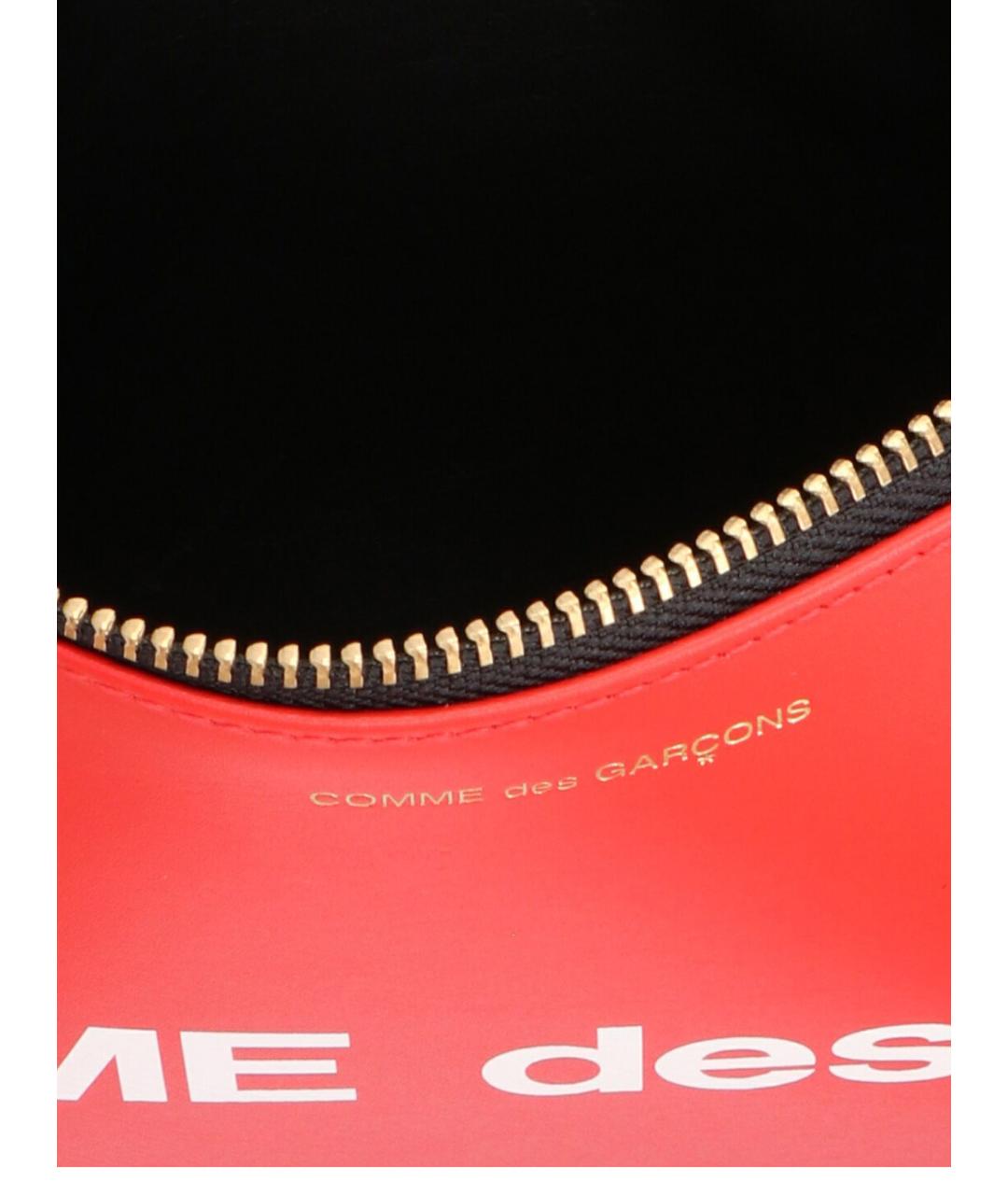 COMME DES GARÇONS WALLET Красный кожаный кошелек, фото 3