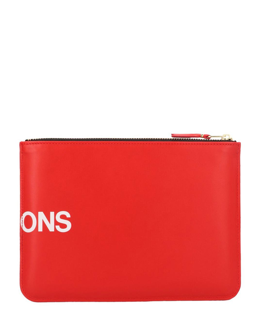 COMME DES GARÇONS WALLET Красный кожаный кошелек, фото 2