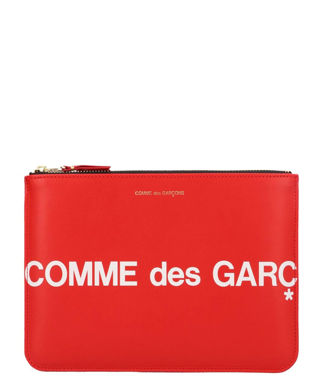 COMME DES GARÇONS WALLET Красный кожаный кошелек, фото 1
