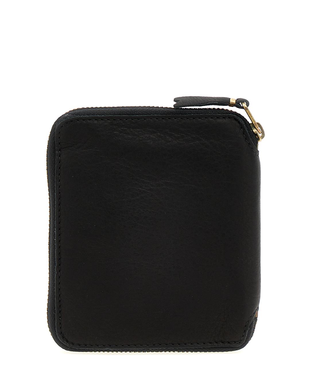 COMME DES GARÇONS WALLET Черный кожаный кошелек, фото 2