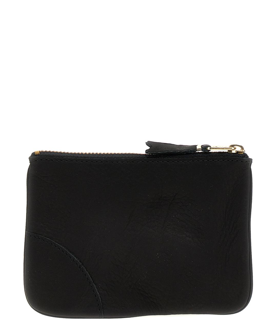 COMME DES GARÇONS WALLET Черный кожаный кошелек, фото 2