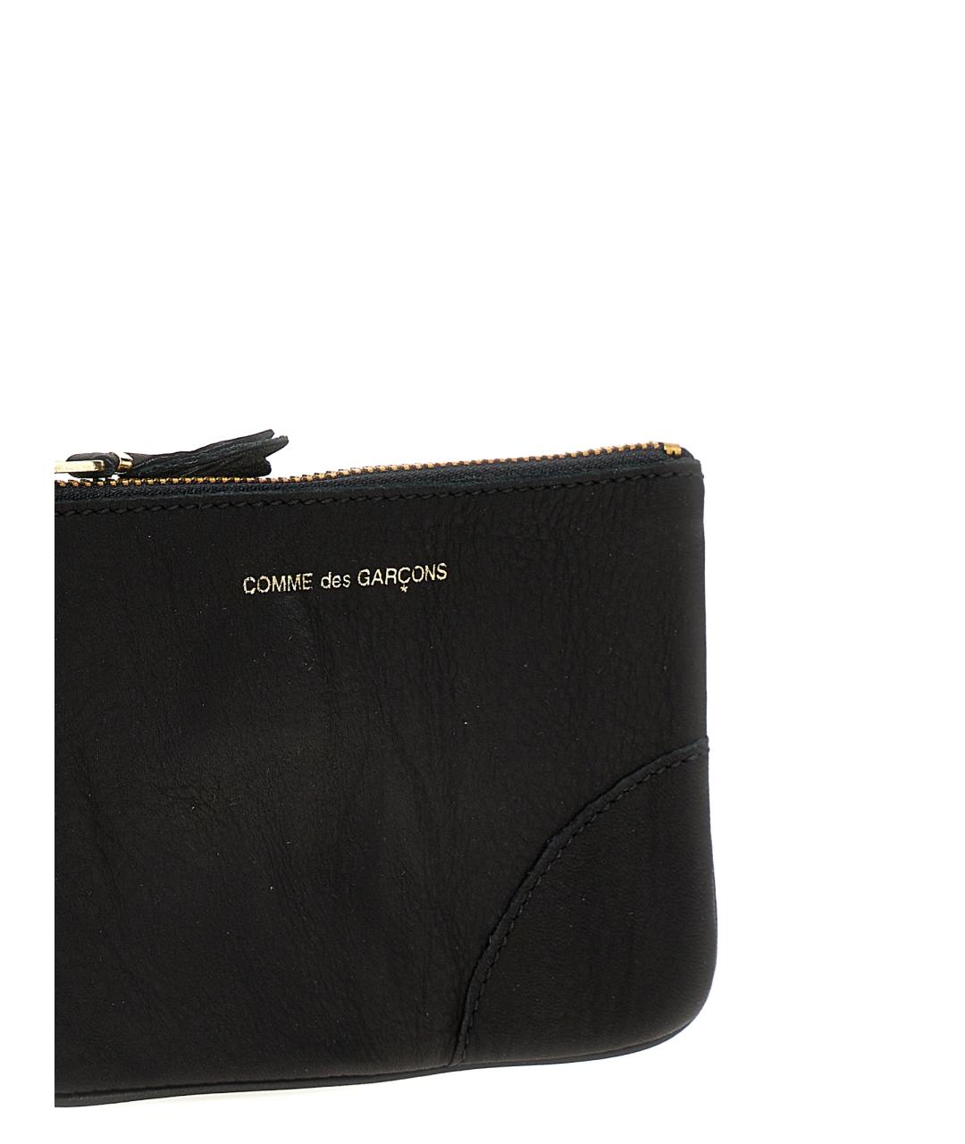 COMME DES GARÇONS WALLET Черный кожаный кошелек, фото 3