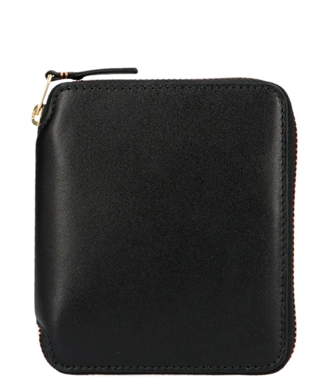 COMME DES GARÇONS WALLET Черный кожаный кошелек, фото 1