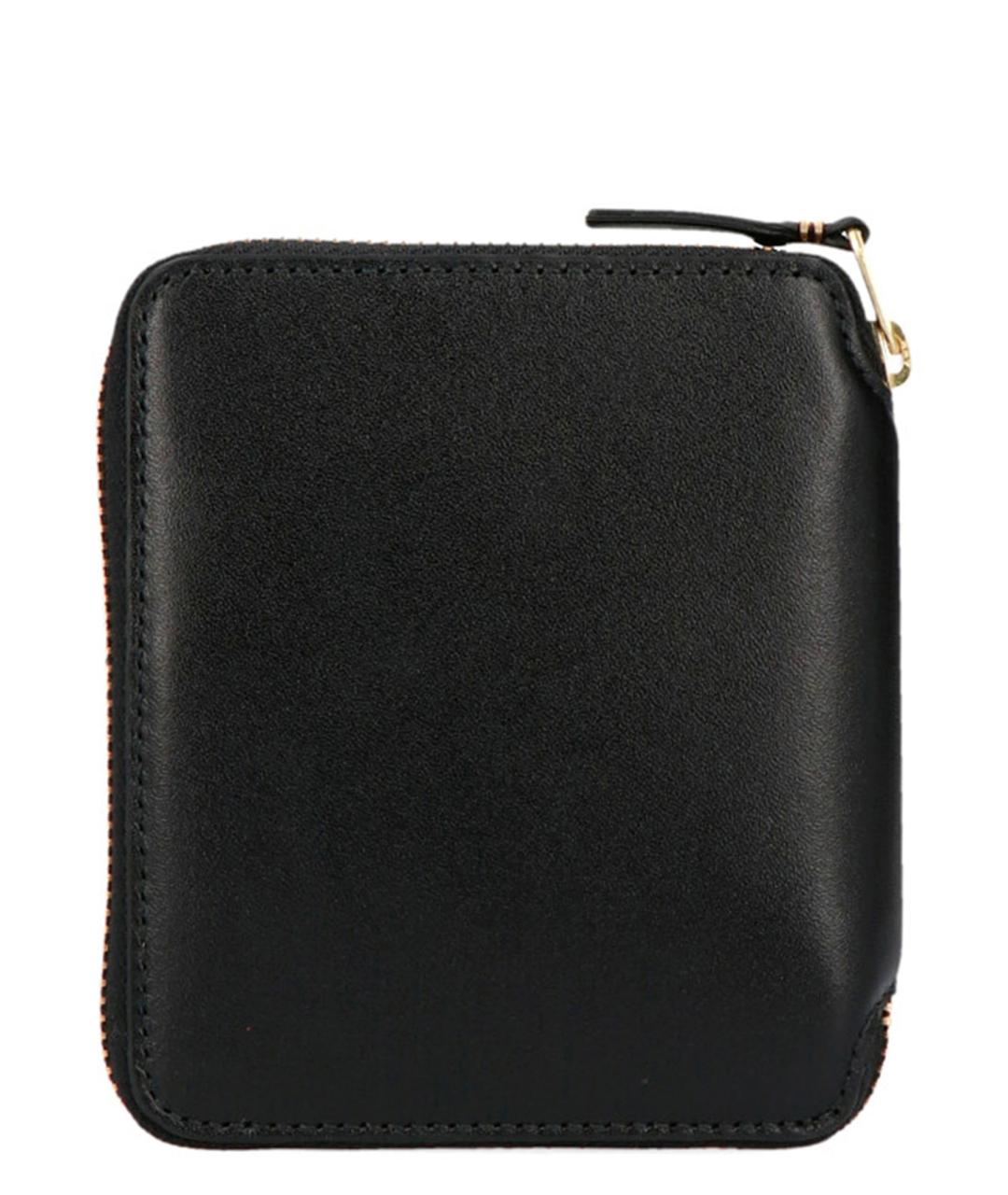 COMME DES GARÇONS WALLET Черный кожаный кошелек, фото 2