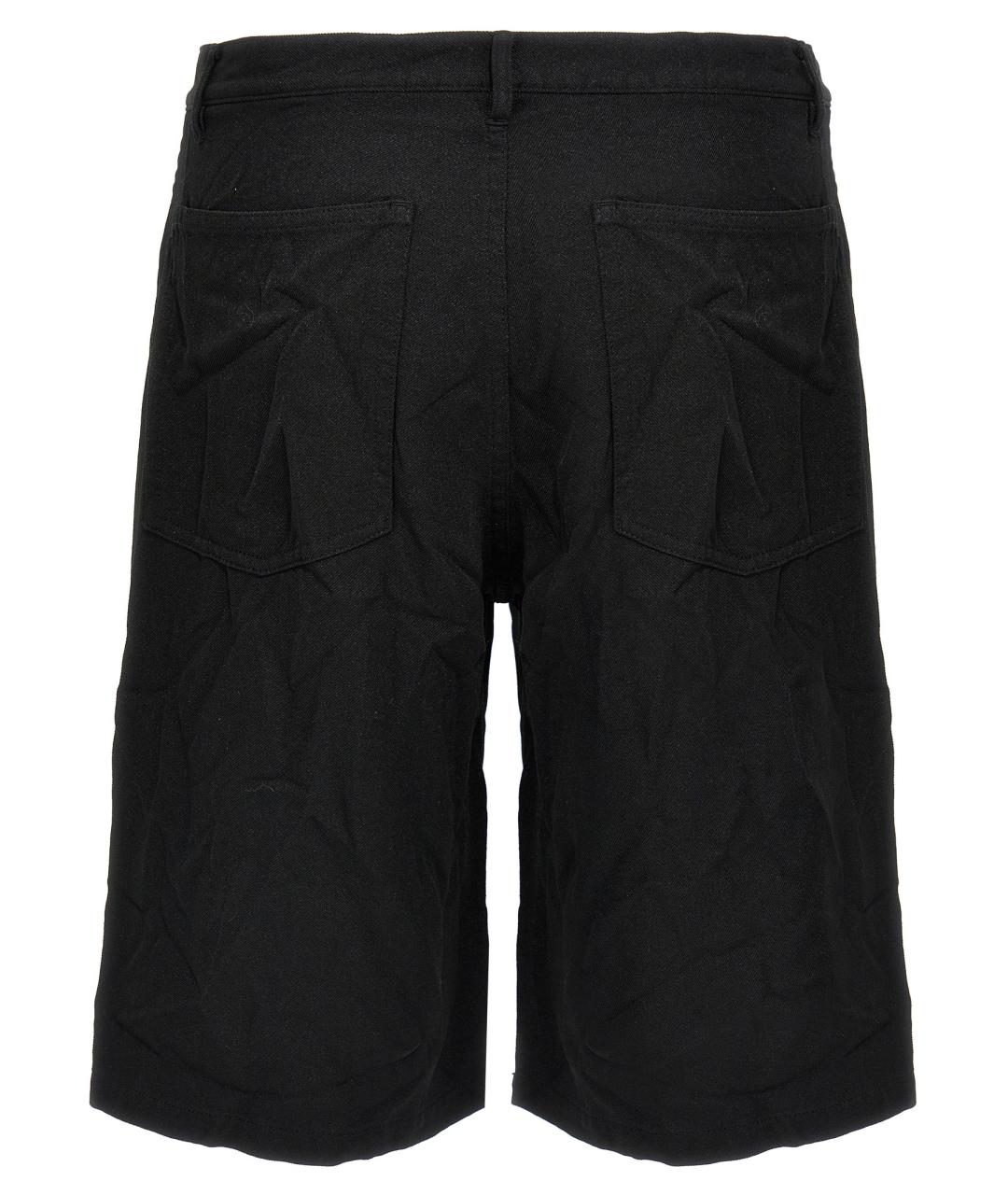 COMME DES GARÇONS SHIRT Черные шорты, фото 2
