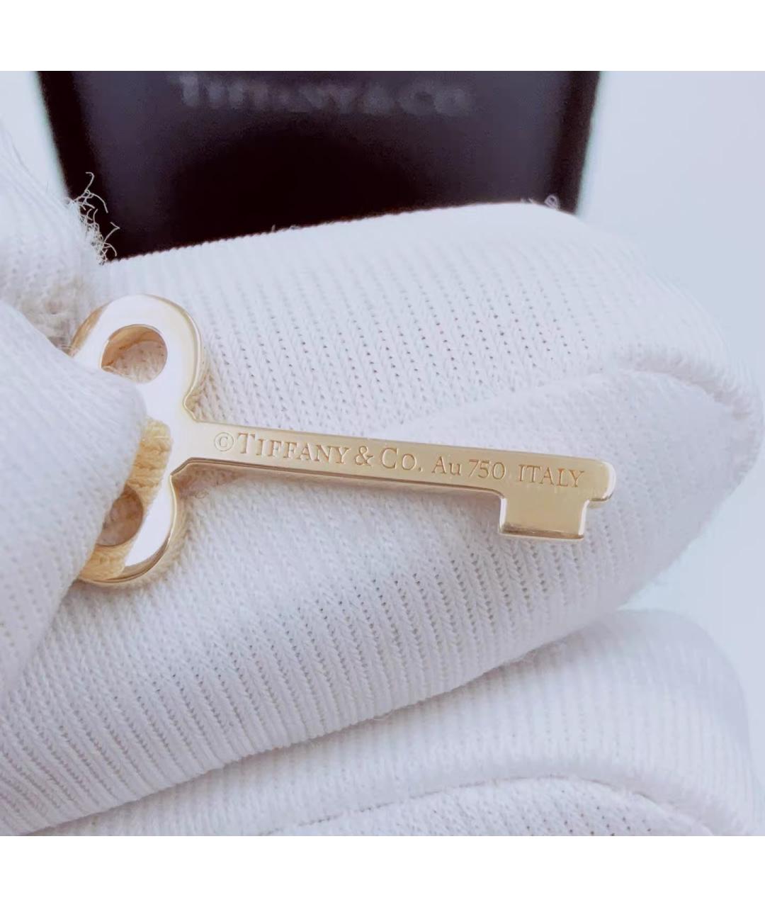 TIFFANY&CO Желтый кулон из желтого золота, фото 5