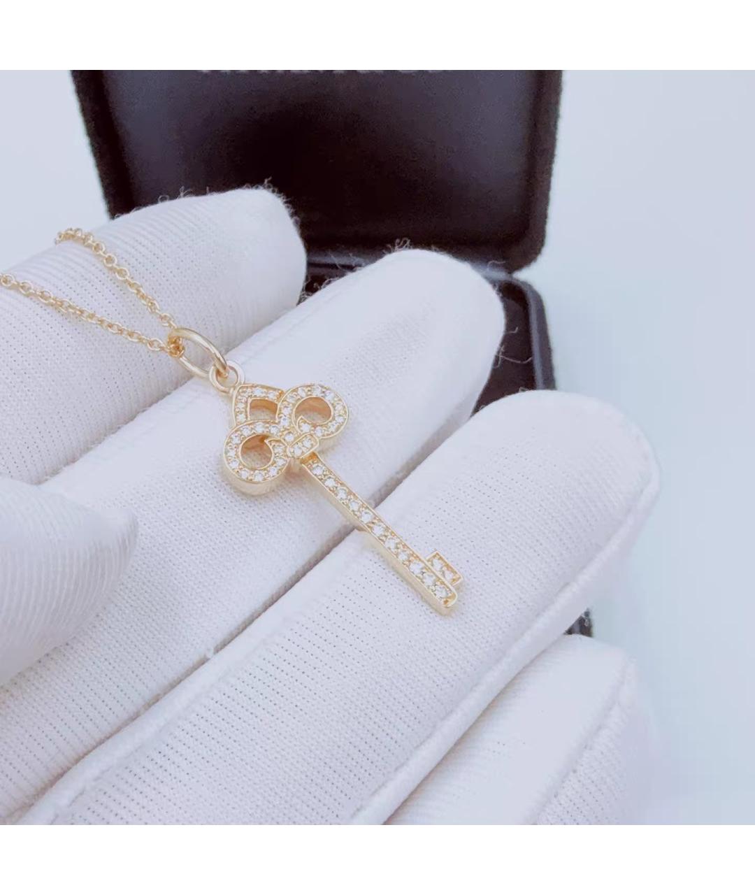 TIFFANY&CO Желтый кулон из желтого золота, фото 4