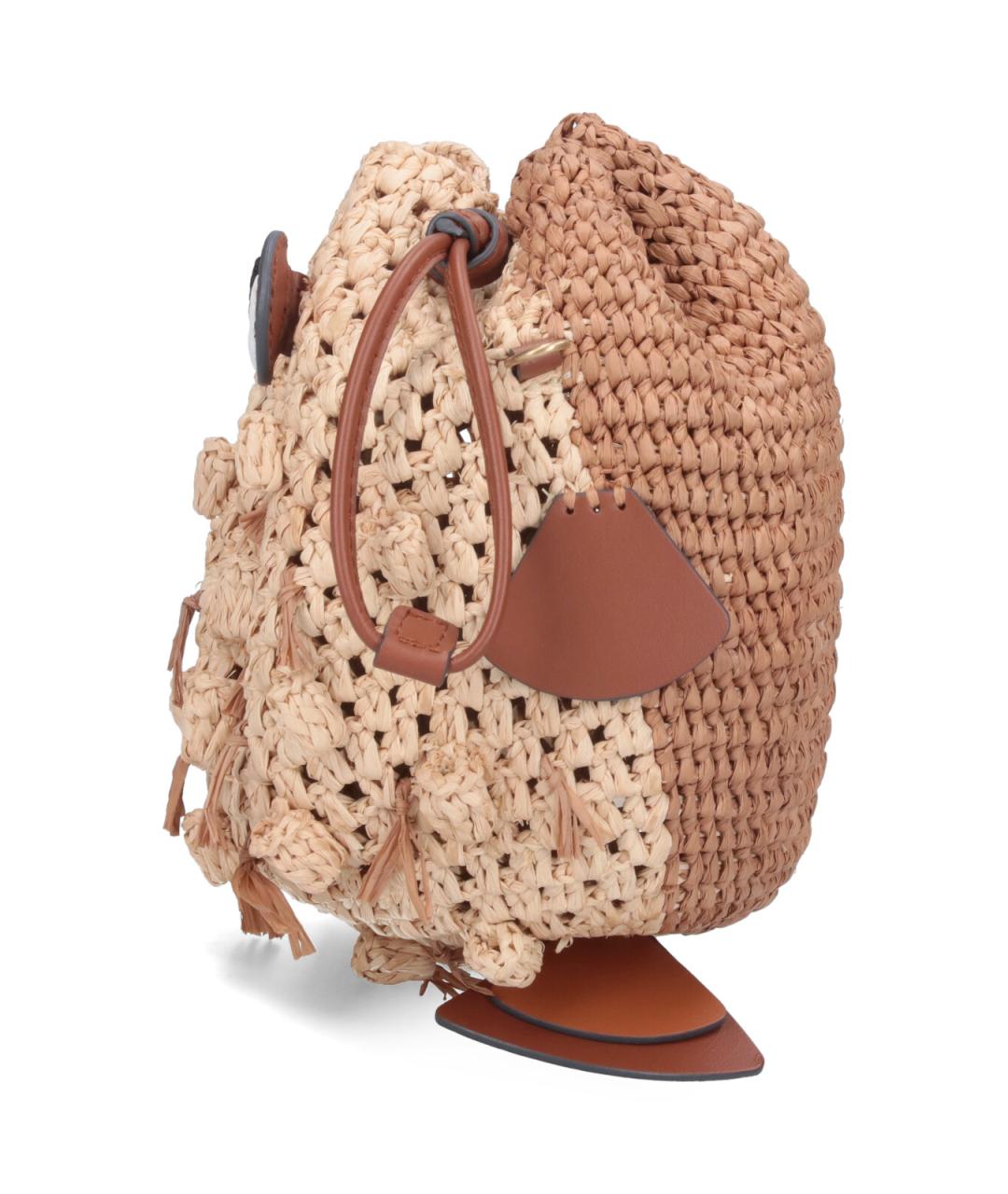 ANYA HINDMARCH Бежевая сумка тоут, фото 5