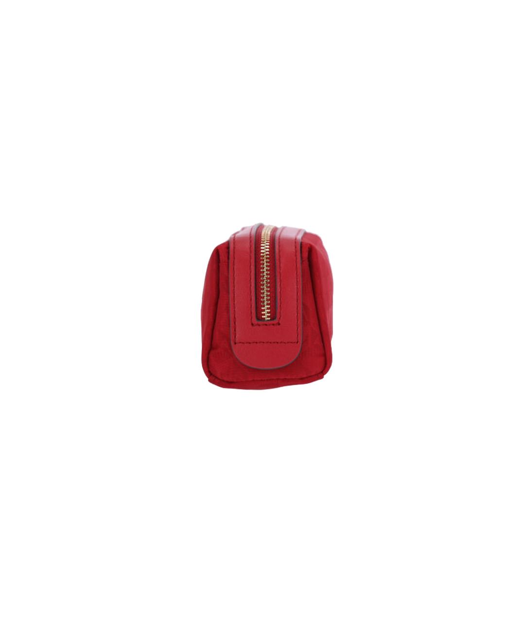 ANYA HINDMARCH Красная синтетическая косметичка, фото 5