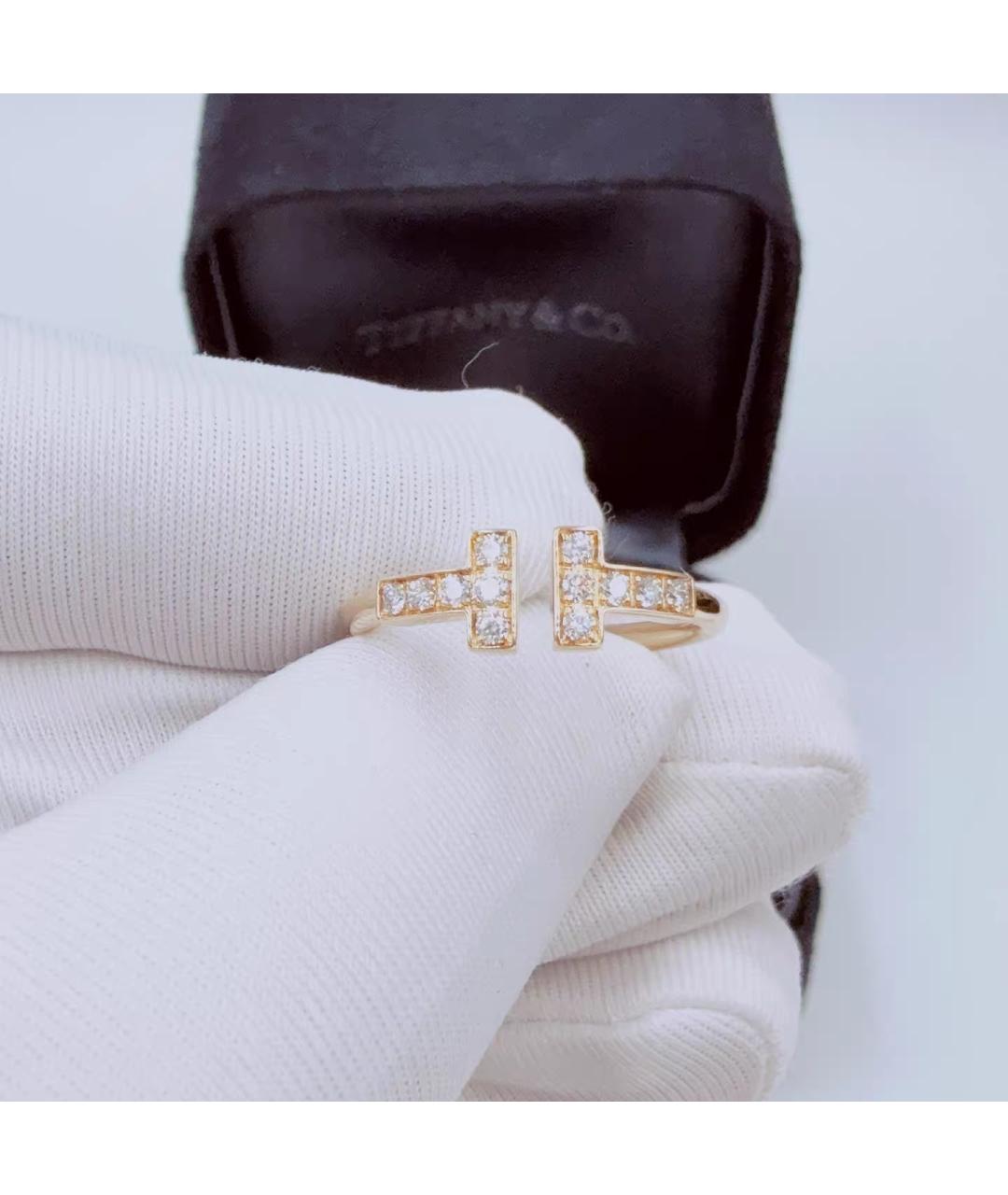 TIFFANY&CO Желтое кольцо из желтого золота, фото 2