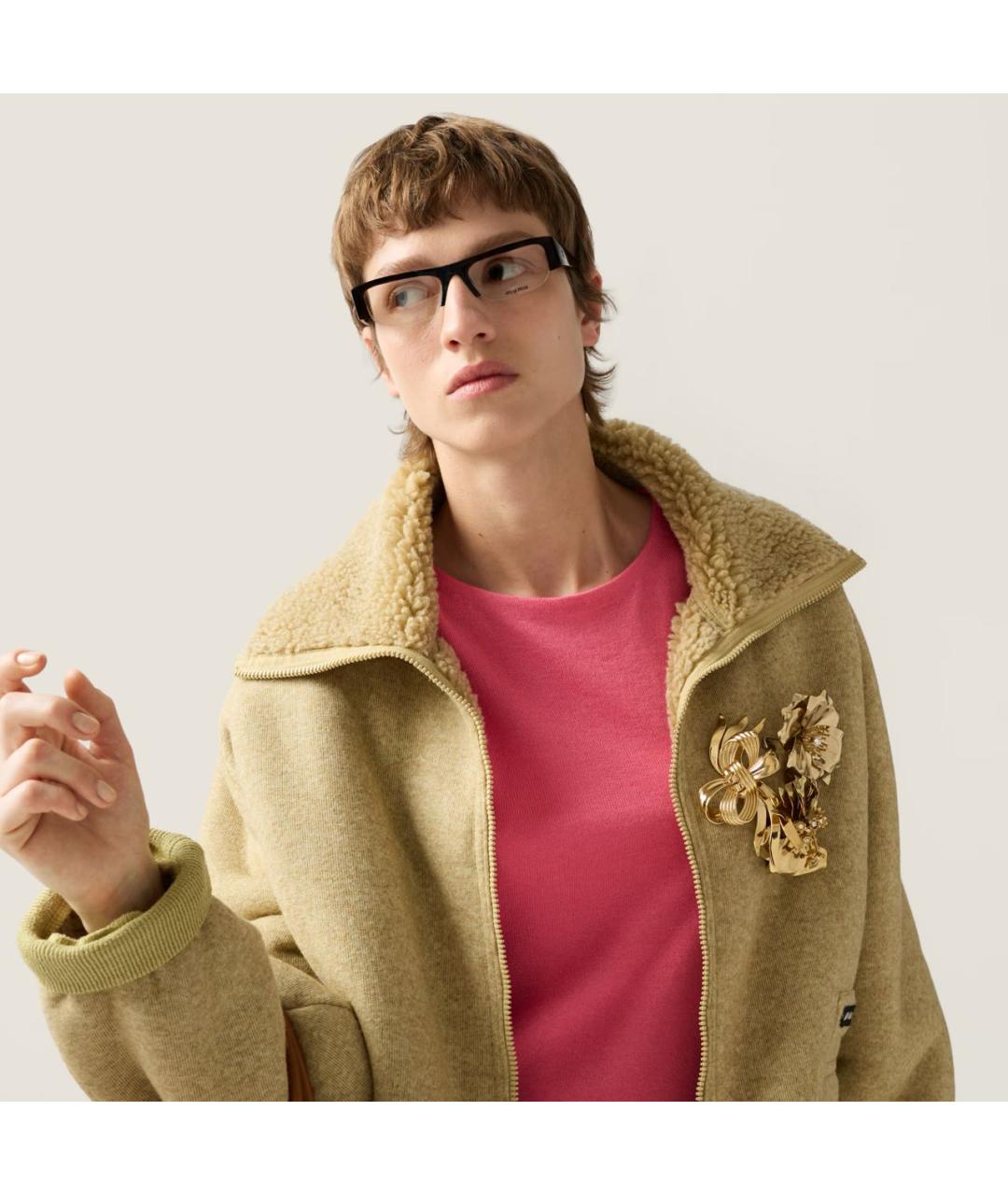 MIU MIU Голубые солнцезащитные очки, фото 6