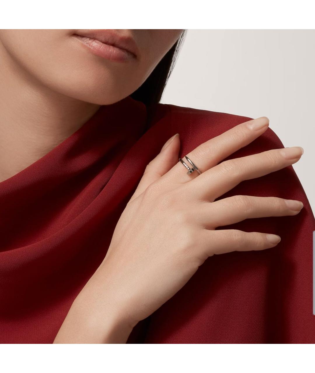 CARTIER Серебряное кольцо из белого золота, фото 4