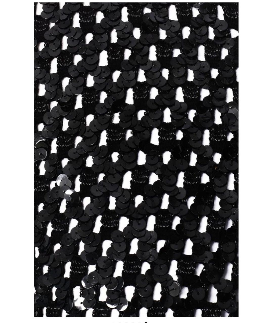 SAINT LAURENT Черное хлопковое вечернее платье, фото 5