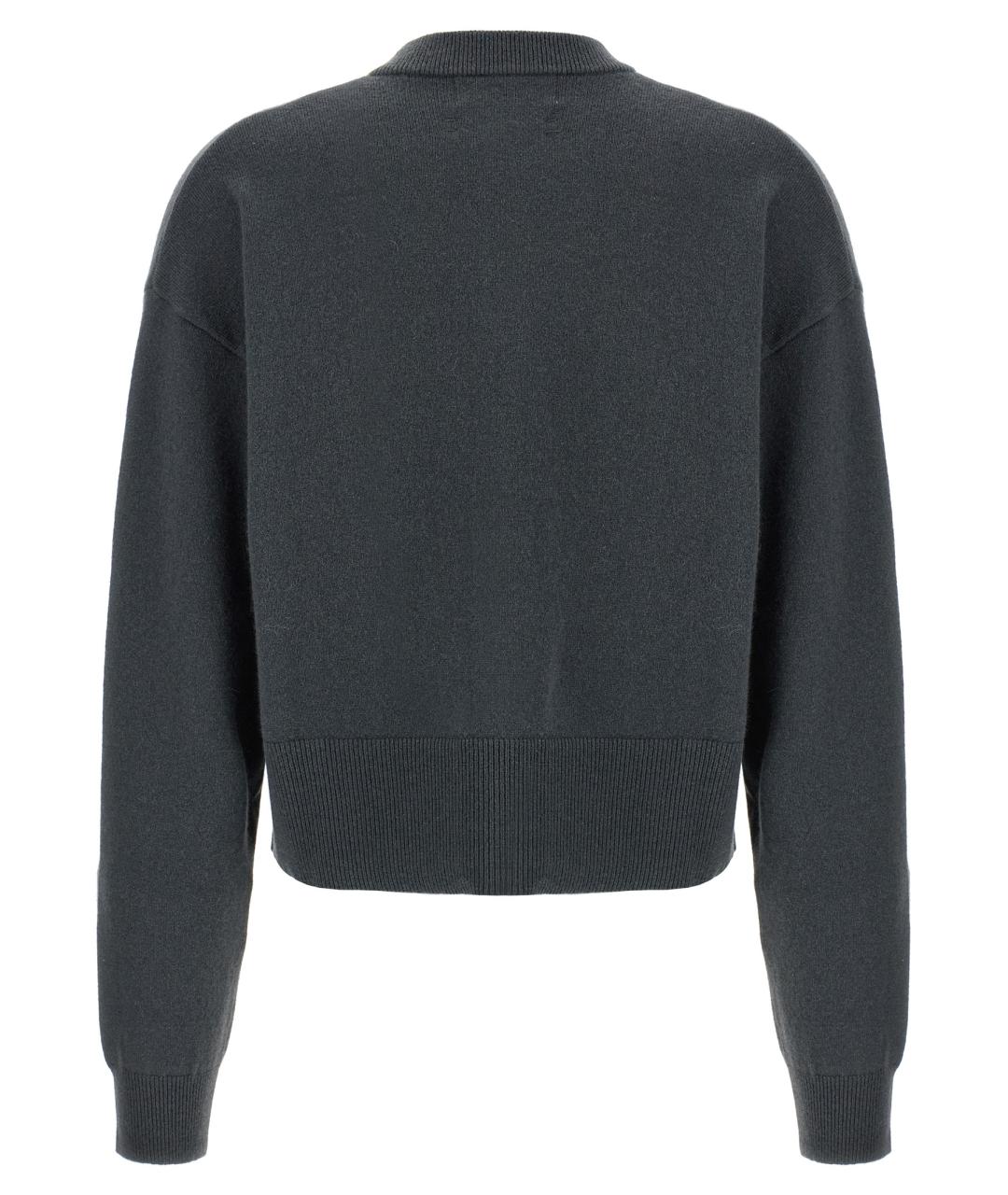 EXTREME CASHMERE Антрацитовый кашемировый кардиган, фото 2