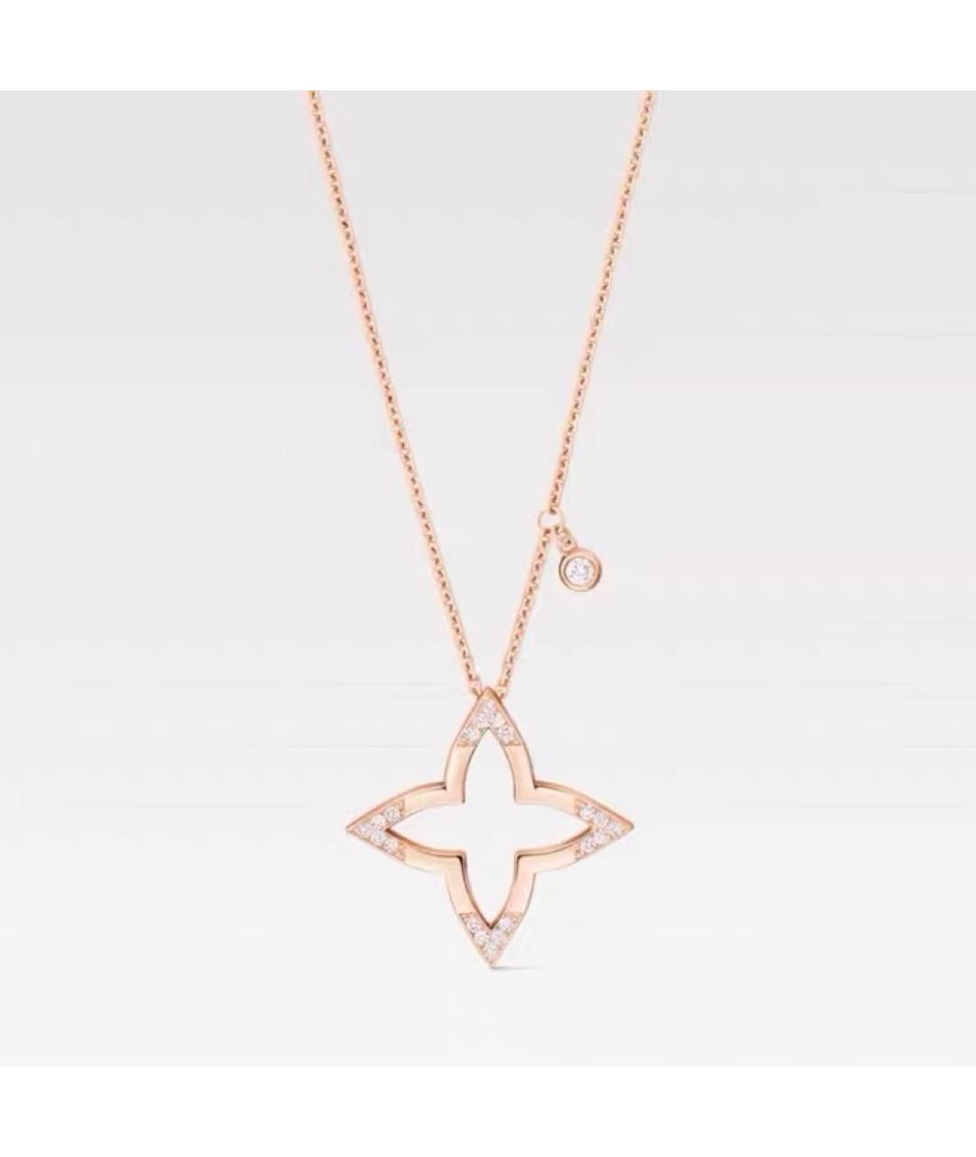 LOUIS VUITTON Розовое колье из розового золота, фото 7