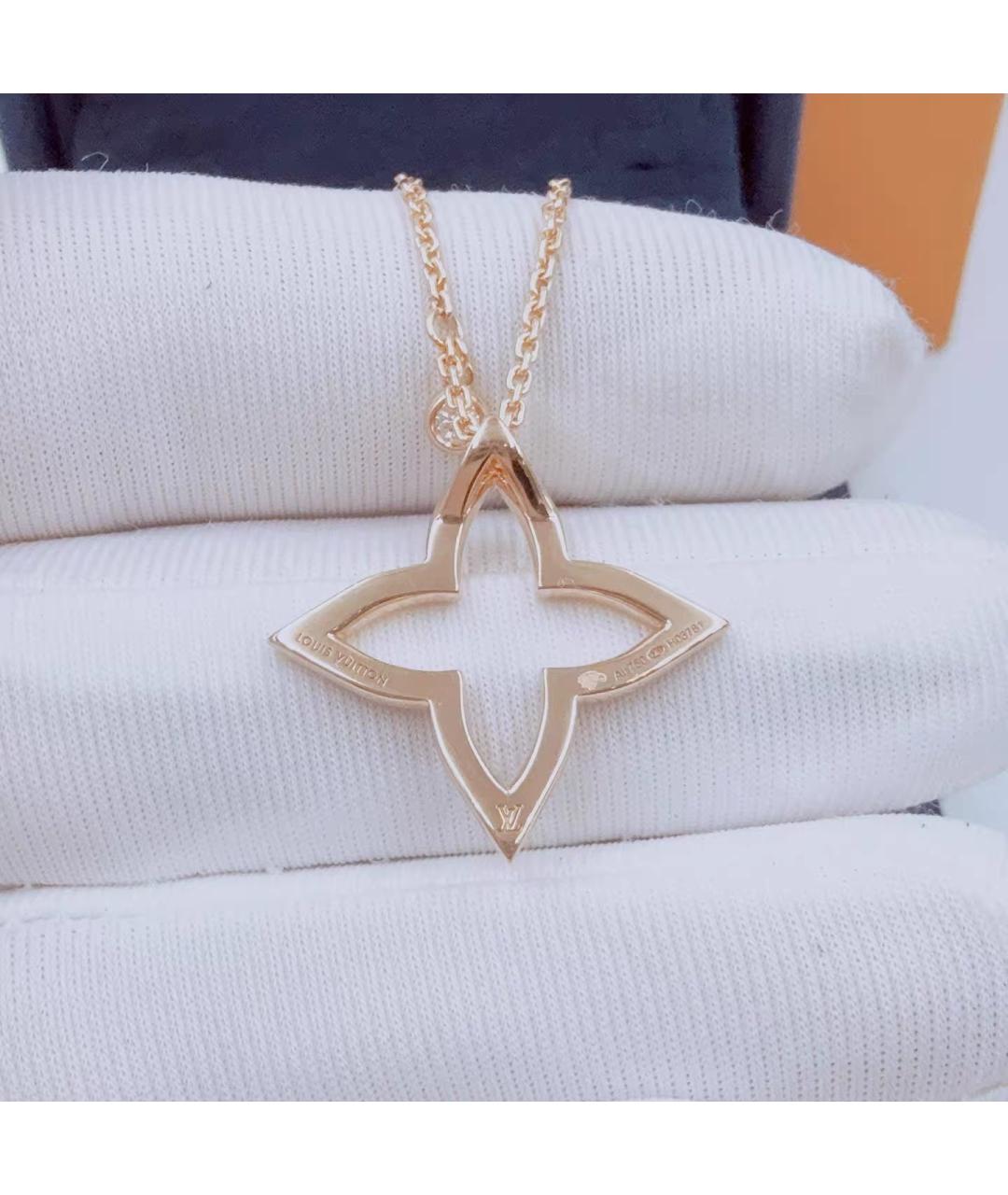 LOUIS VUITTON Розовое колье из розового золота, фото 5