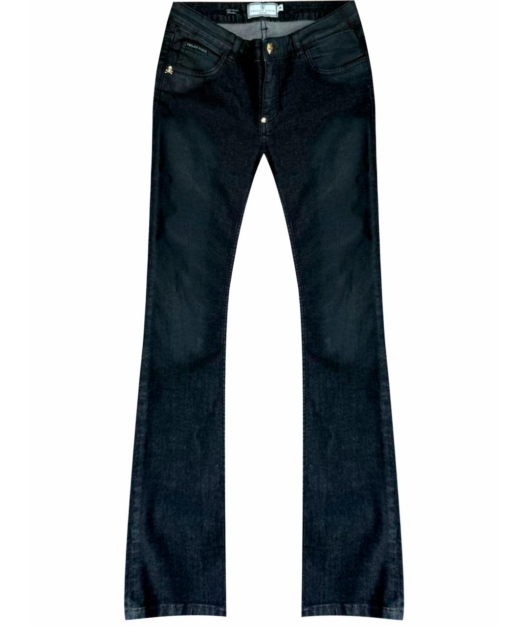 PHILIPP PLEIN Черные хлопковые детские джинсы, фото 1