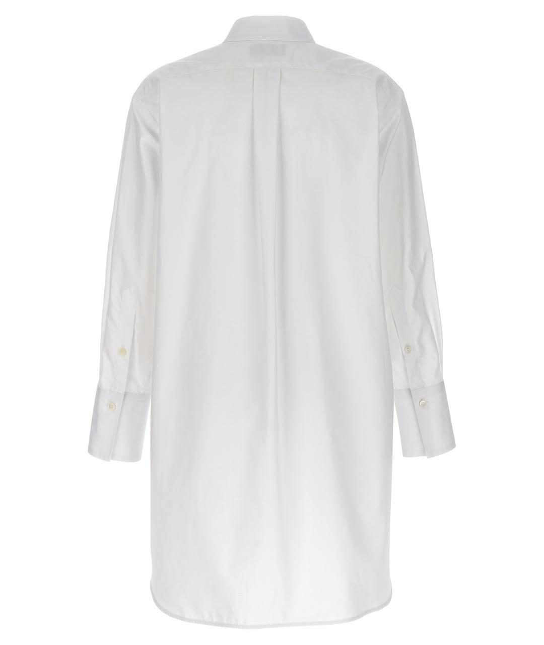 ALBERTO BIANI Белая хлопковая рубашка, фото 2