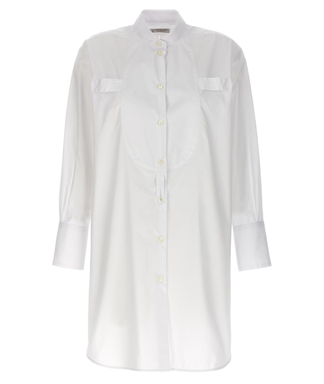 ALBERTO BIANI Белая хлопковая рубашка, фото 1