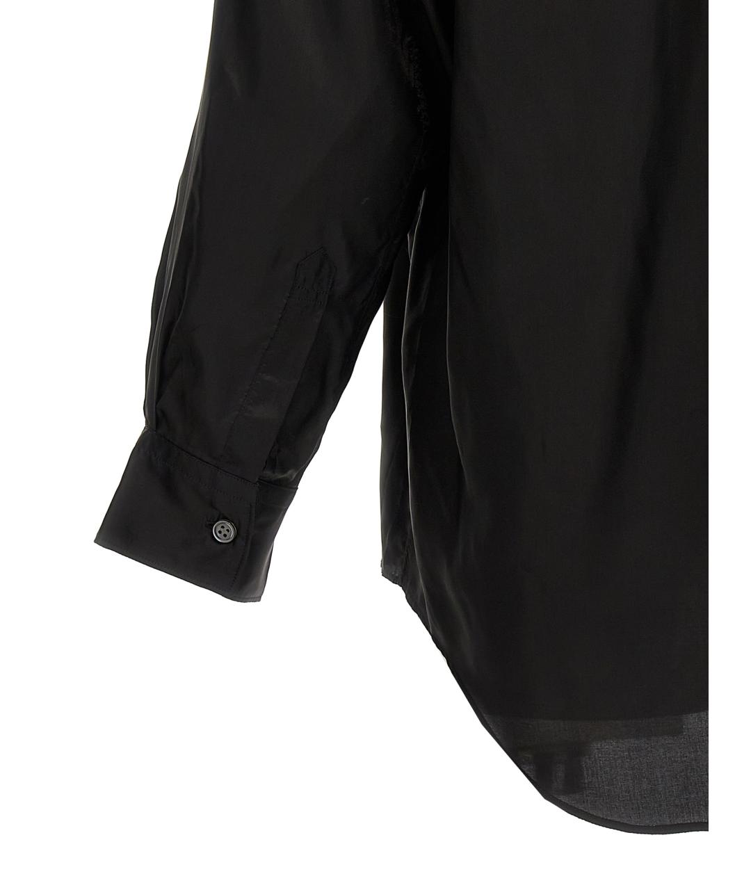 COMME DES GARÇONS SHIRT Черная кэжуал рубашка, фото 4