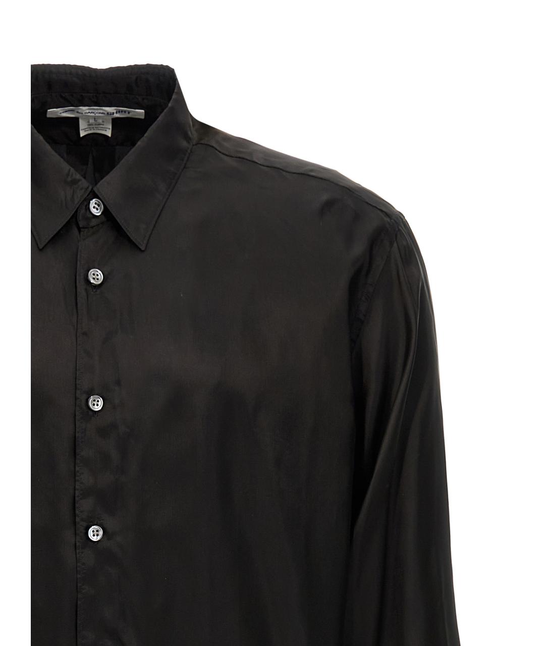 COMME DES GARÇONS SHIRT Черная кэжуал рубашка, фото 3