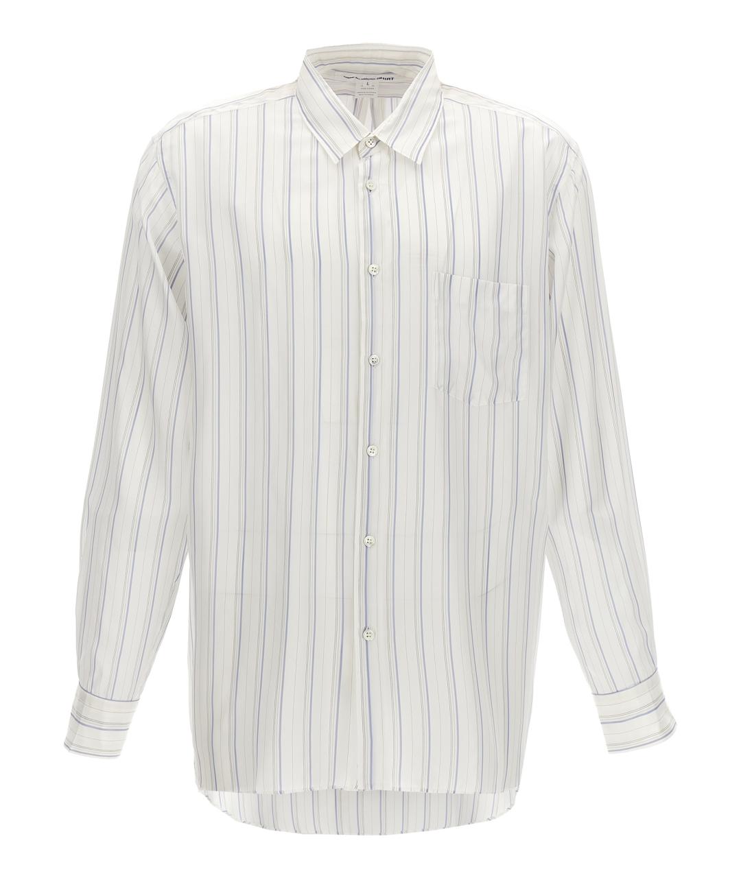 COMME DES GARÇONS SHIRT Белая кэжуал рубашка, фото 1
