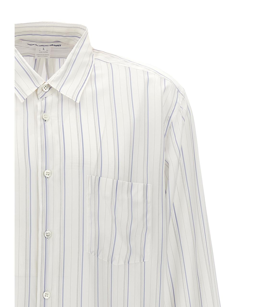 COMME DES GARÇONS SHIRT Белая кэжуал рубашка, фото 3