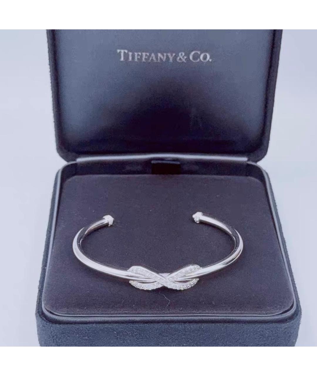 TIFFANY&CO Белый браслет из белого золота, фото 2