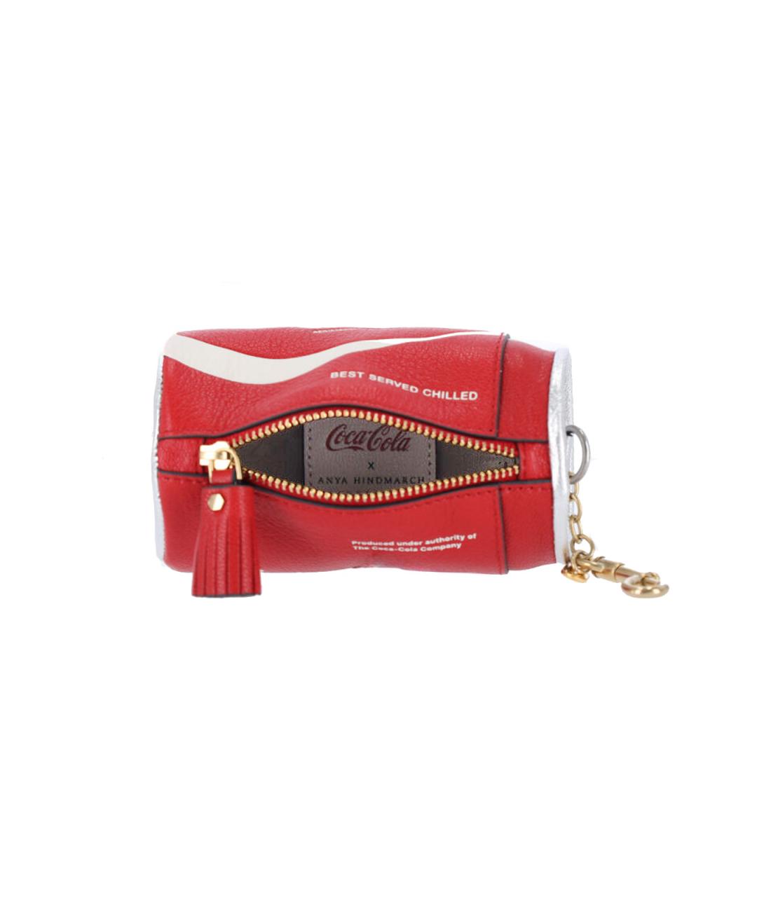 ANYA HINDMARCH Красный брелок, фото 5