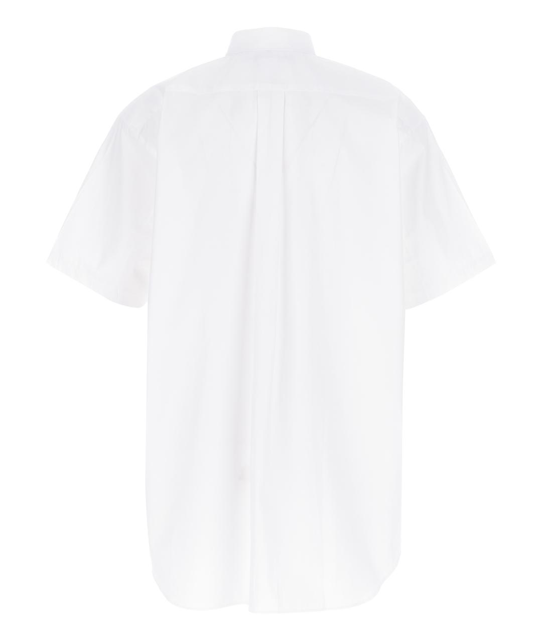 COMME DES GARÇONS SHIRT Белая хлопковая кэжуал рубашка, фото 2
