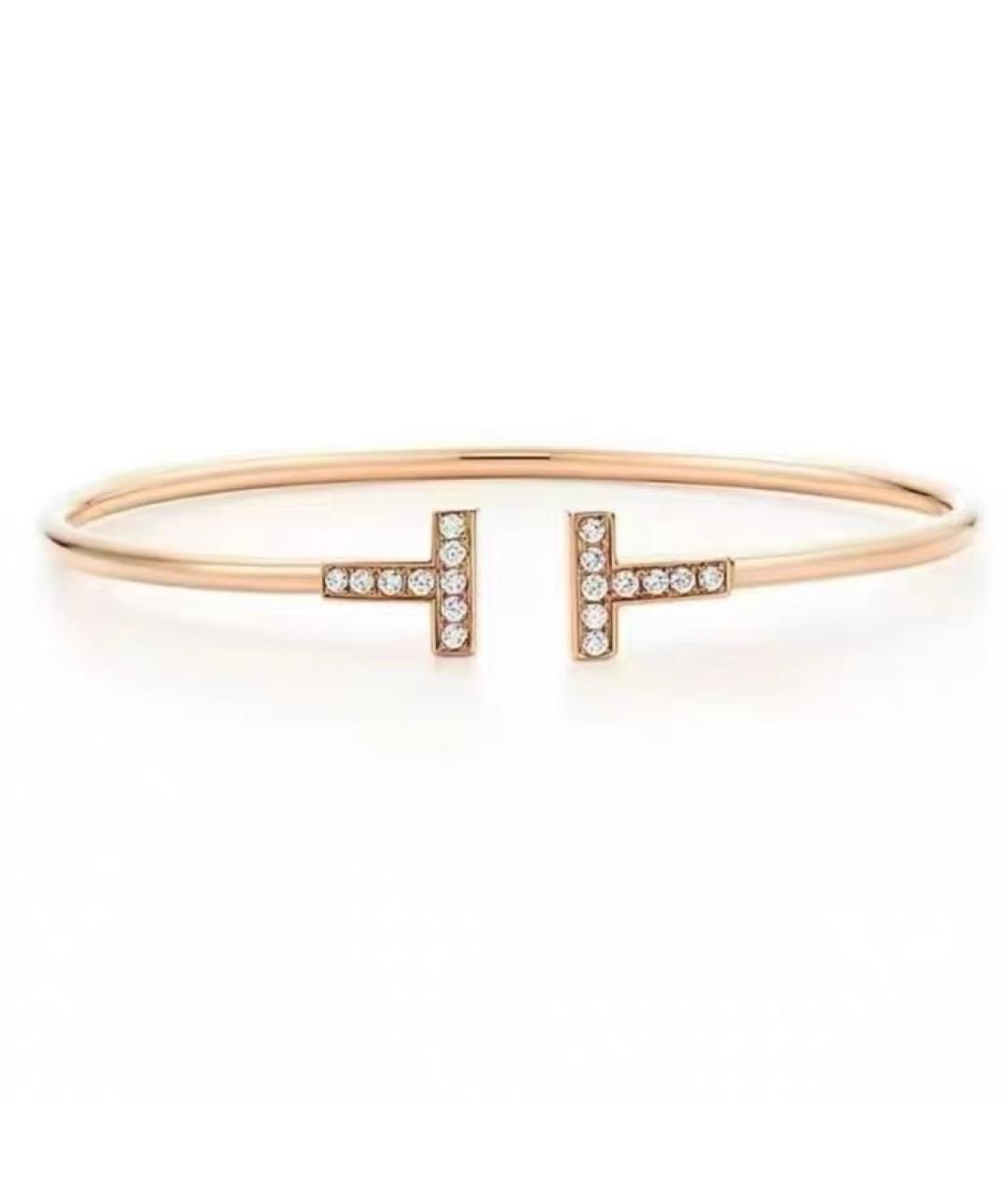 TIFFANY&CO Розовый браслет из розового золота, фото 8