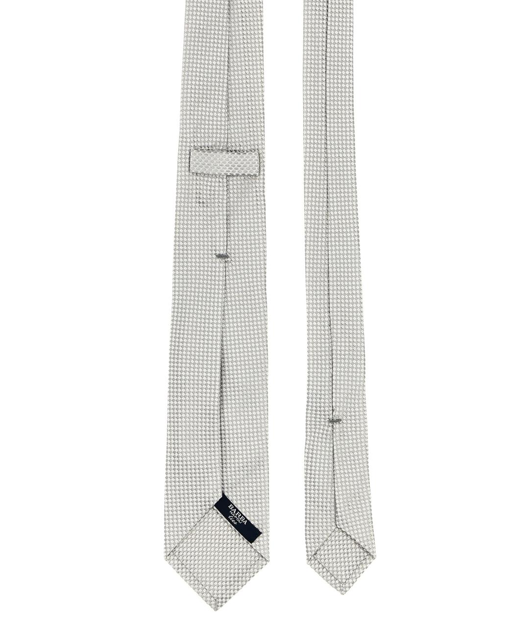 BARBA Серебрянный галстук, фото 2