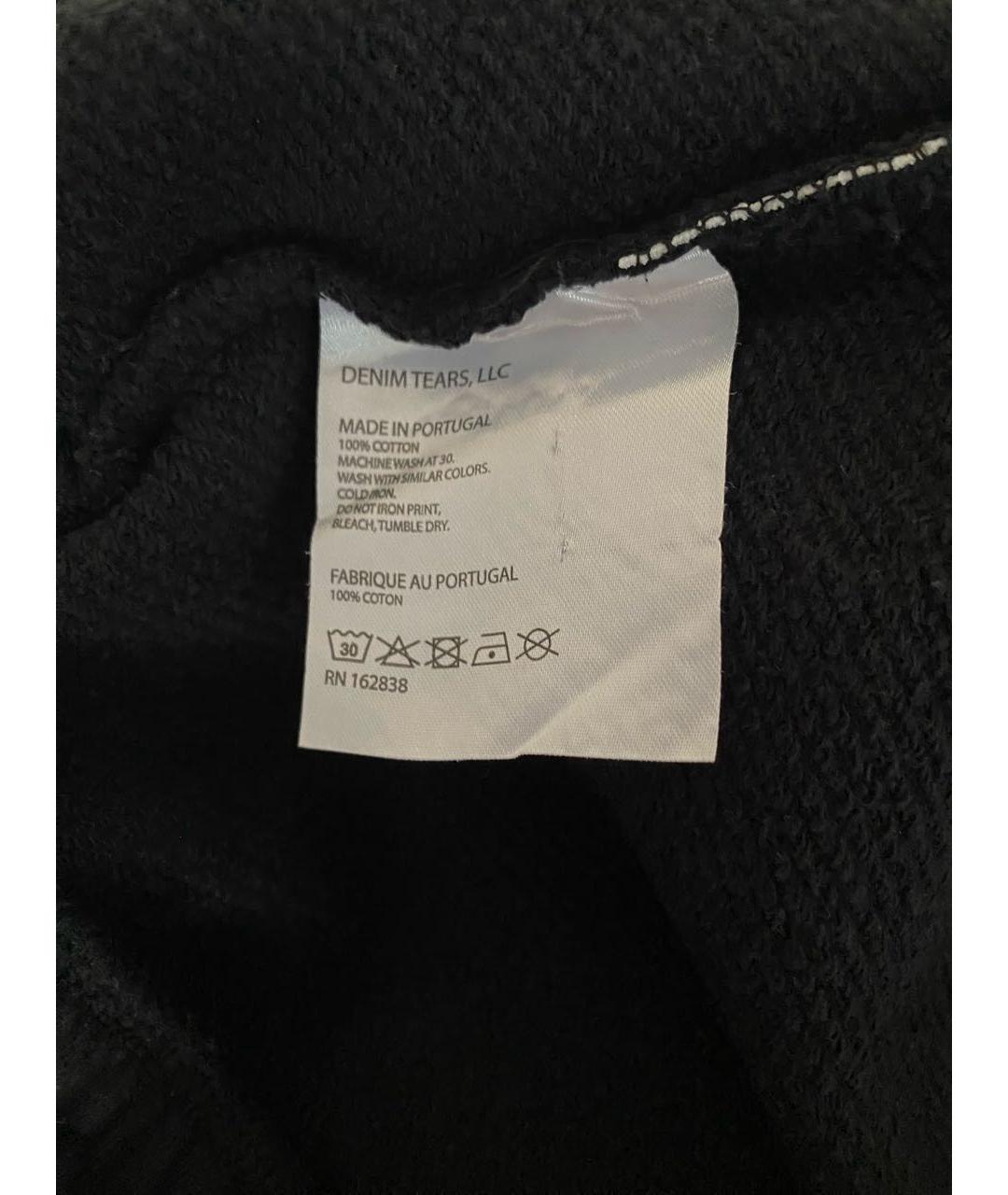 Denim Tears Черные хлопковые повседневные брюки, фото 5