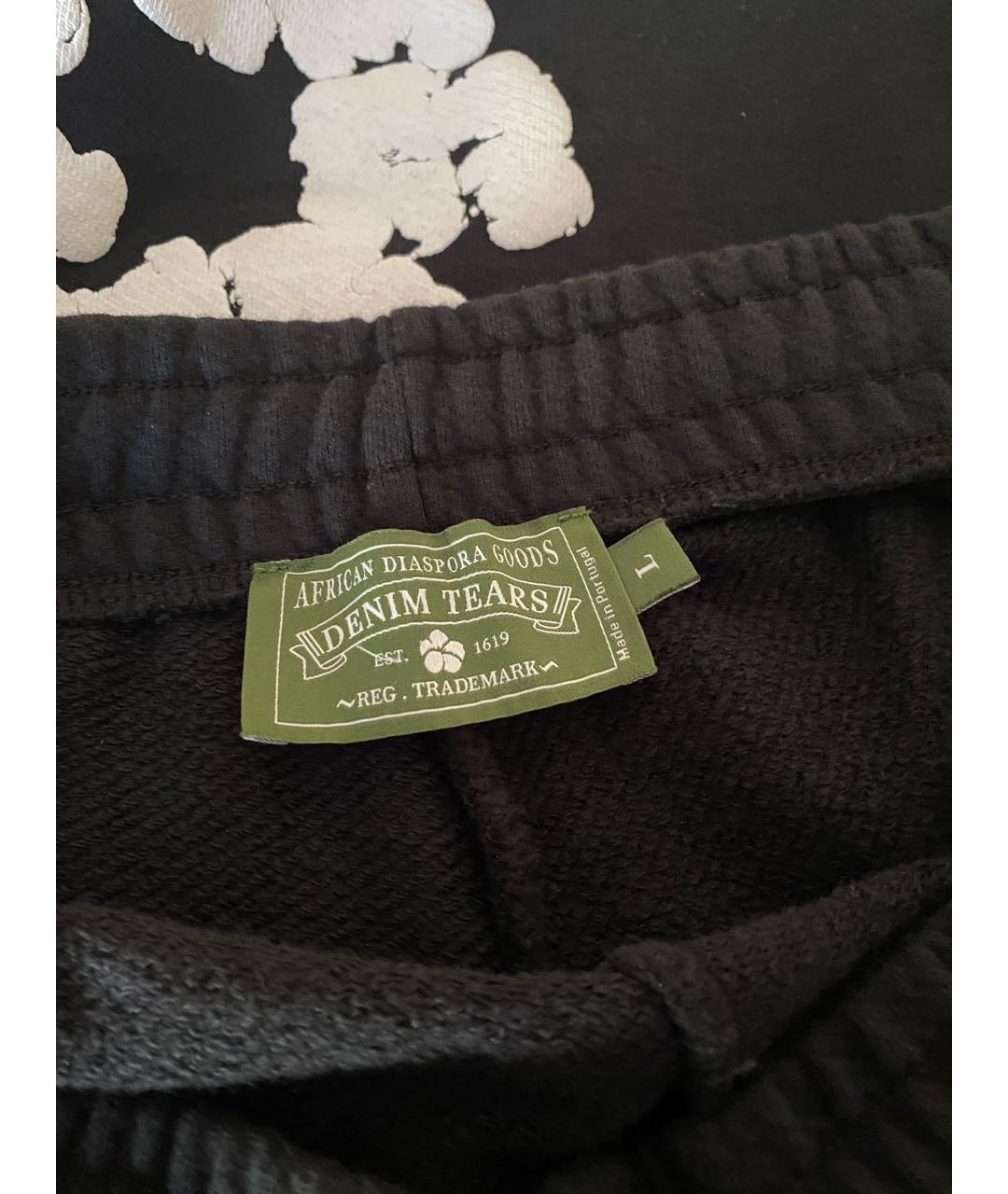 Denim Tears Черные хлопковые повседневные брюки, фото 3